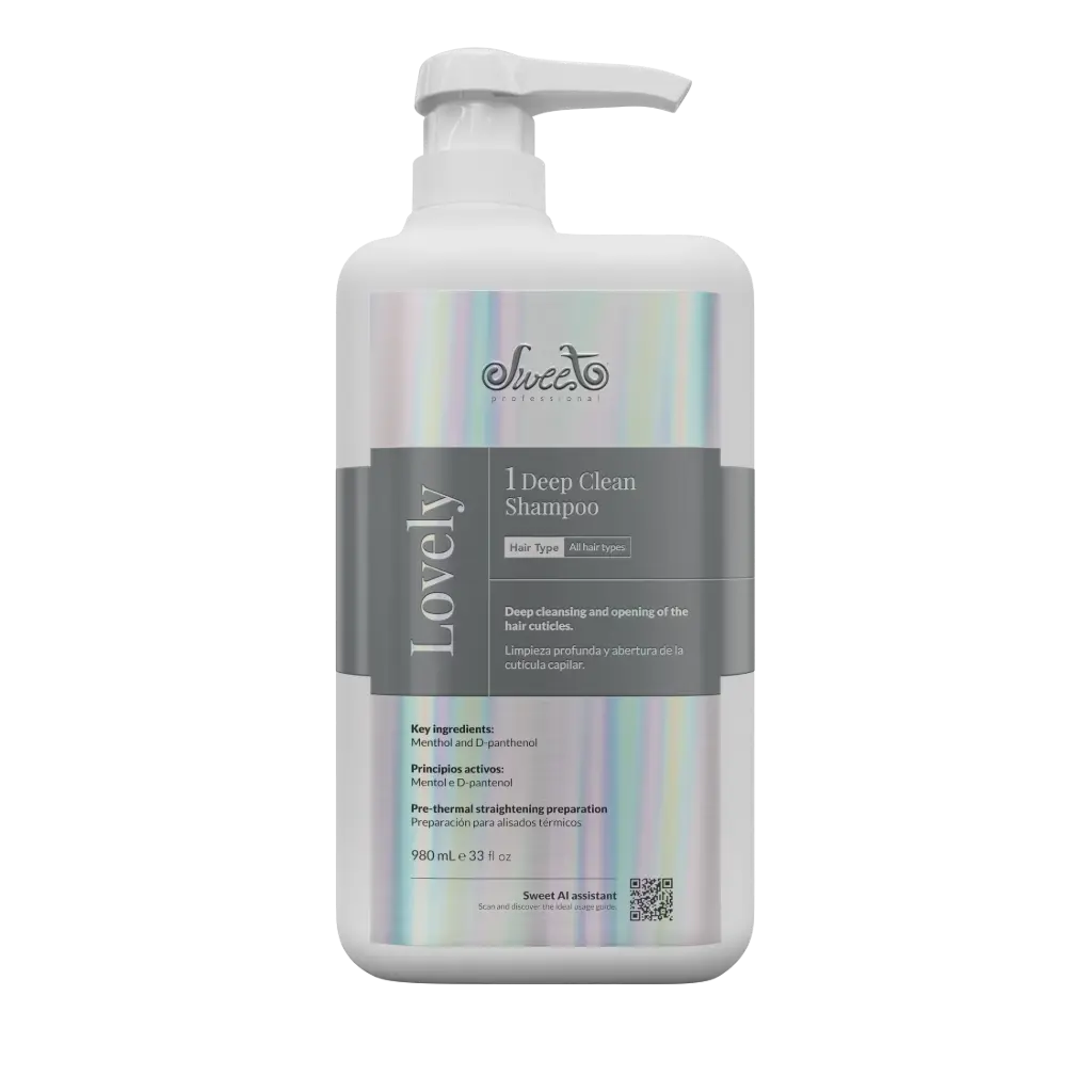 Sweet Professional Lovely (1. Sweet-Lovely Deep Cleaning Shampoo 2.0 980ml)